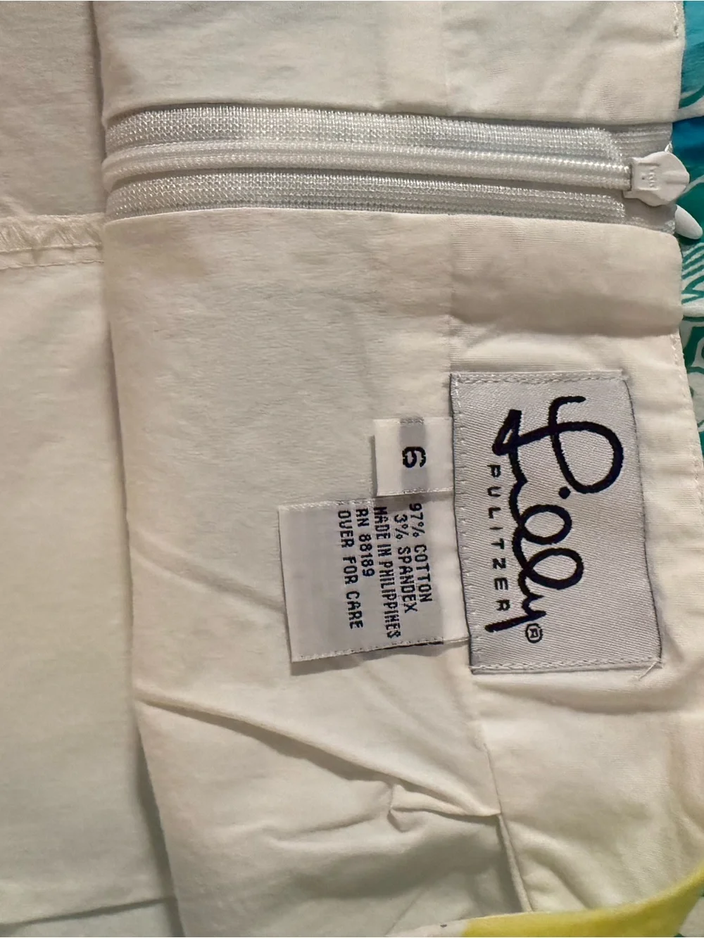 Lilly Pulitzer White tag Mini Skort Athletic Size 6 Colorful Preppy
